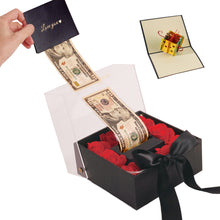 이미지를 갤러리 뷰어에 로드 , Flower Money Box For Cash Gift
