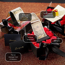 이미지를 갤러리 뷰어에 로드 , Flower Money Box For Cash Gift