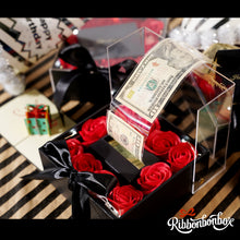 이미지를 갤러리 뷰어에 로드 , Flower Money Box For Cash Gift