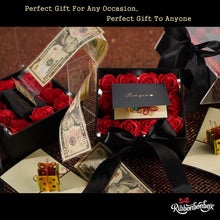 이미지를 갤러리 뷰어에 로드 , Flower Money Box For Cash Gift